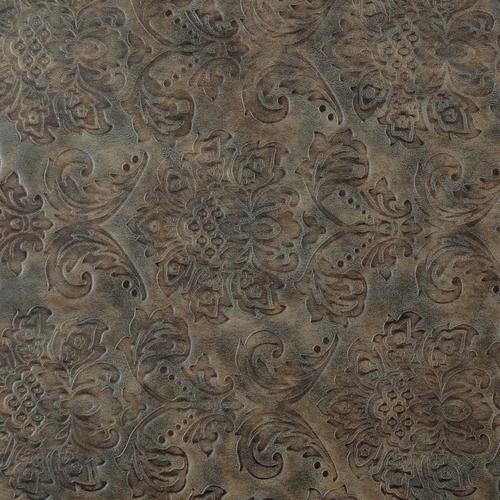 Damask Air Infused Memory Foam Kitchen Mat Brown Burkes Outlet