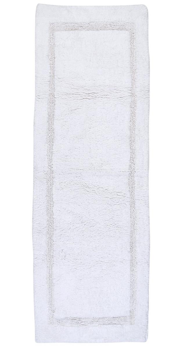 20x60 Cotton Bath Rug Runner - White | Burkes Outlet