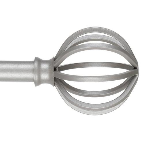 Cage 3 4 Adjustable Drapery Rod Grey Burkes Outlet