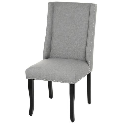 Studded Chair Grey