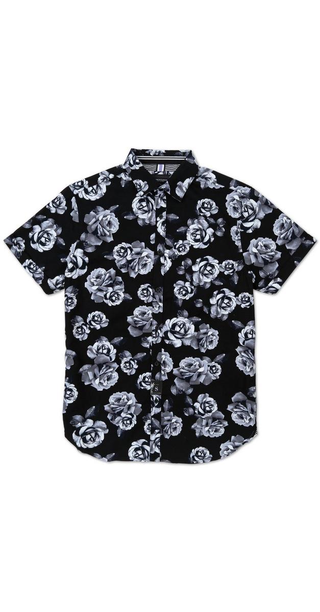 floral button ups men