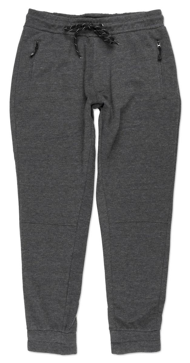 mens skinny joggers with zip pockets