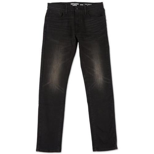 Men's 288 Skinny Fit Jeans - Black | Burkes Outlet