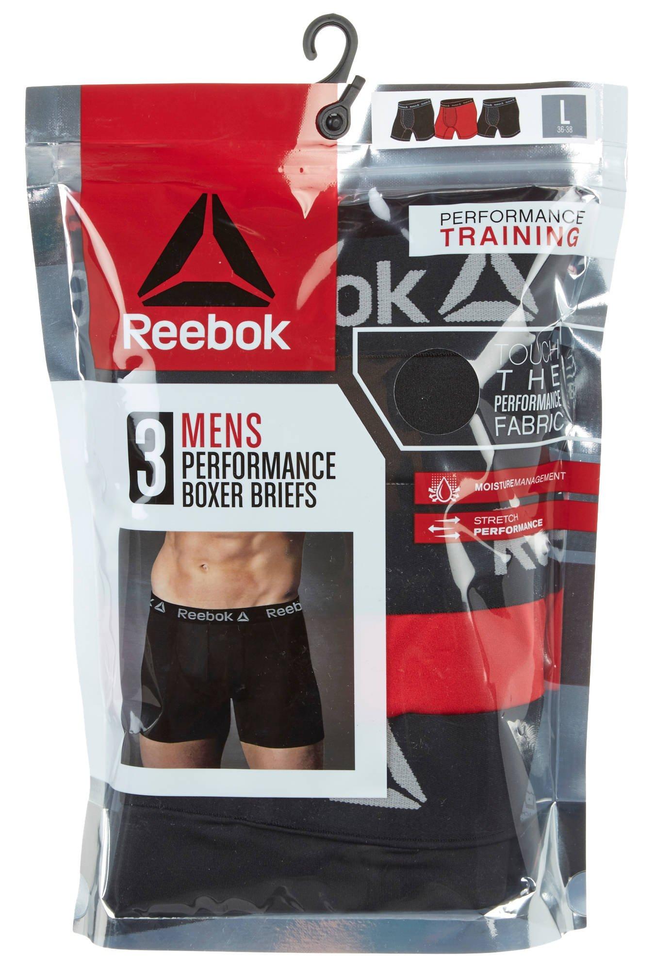 reebok performance training boxer briefs