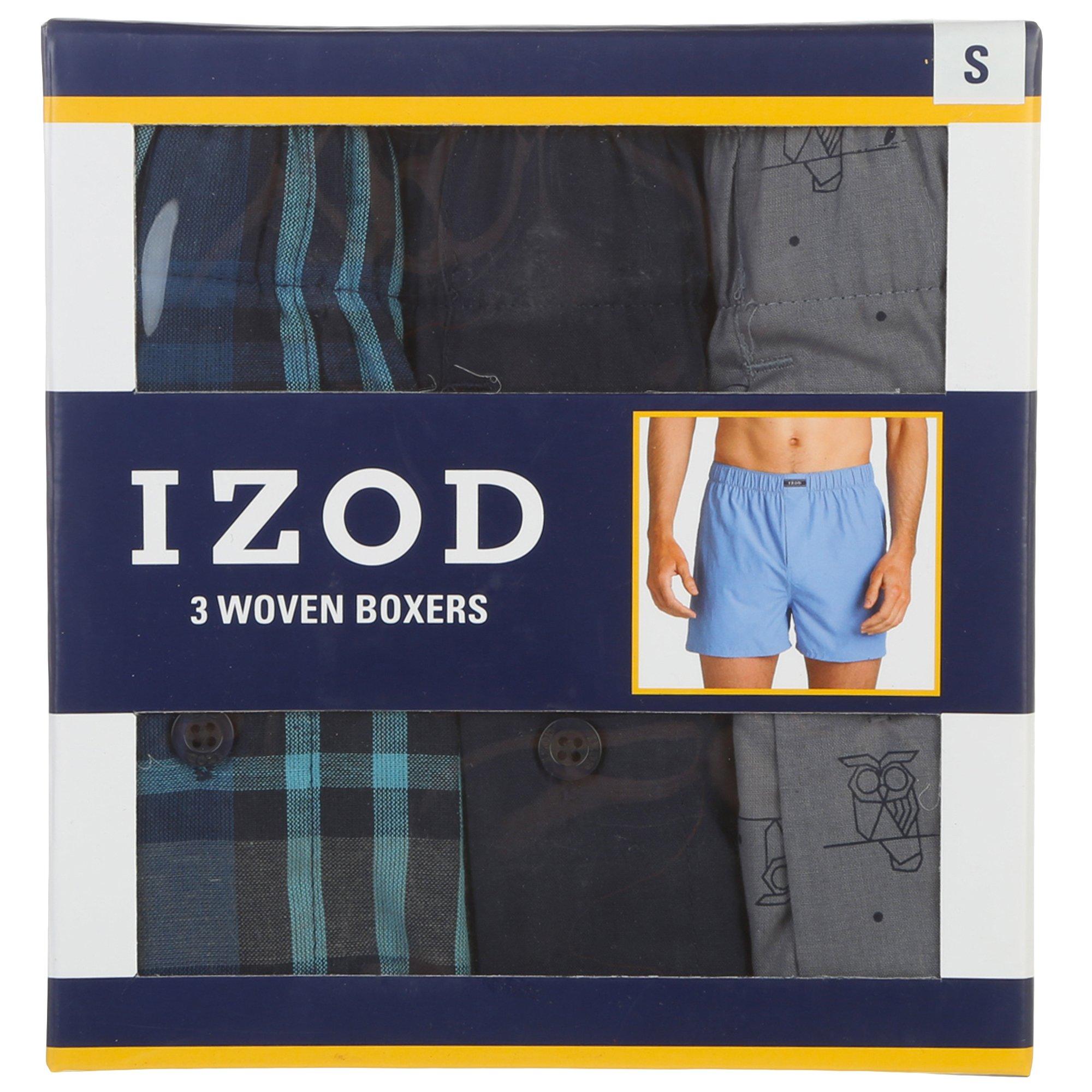 izod woven boxers xl