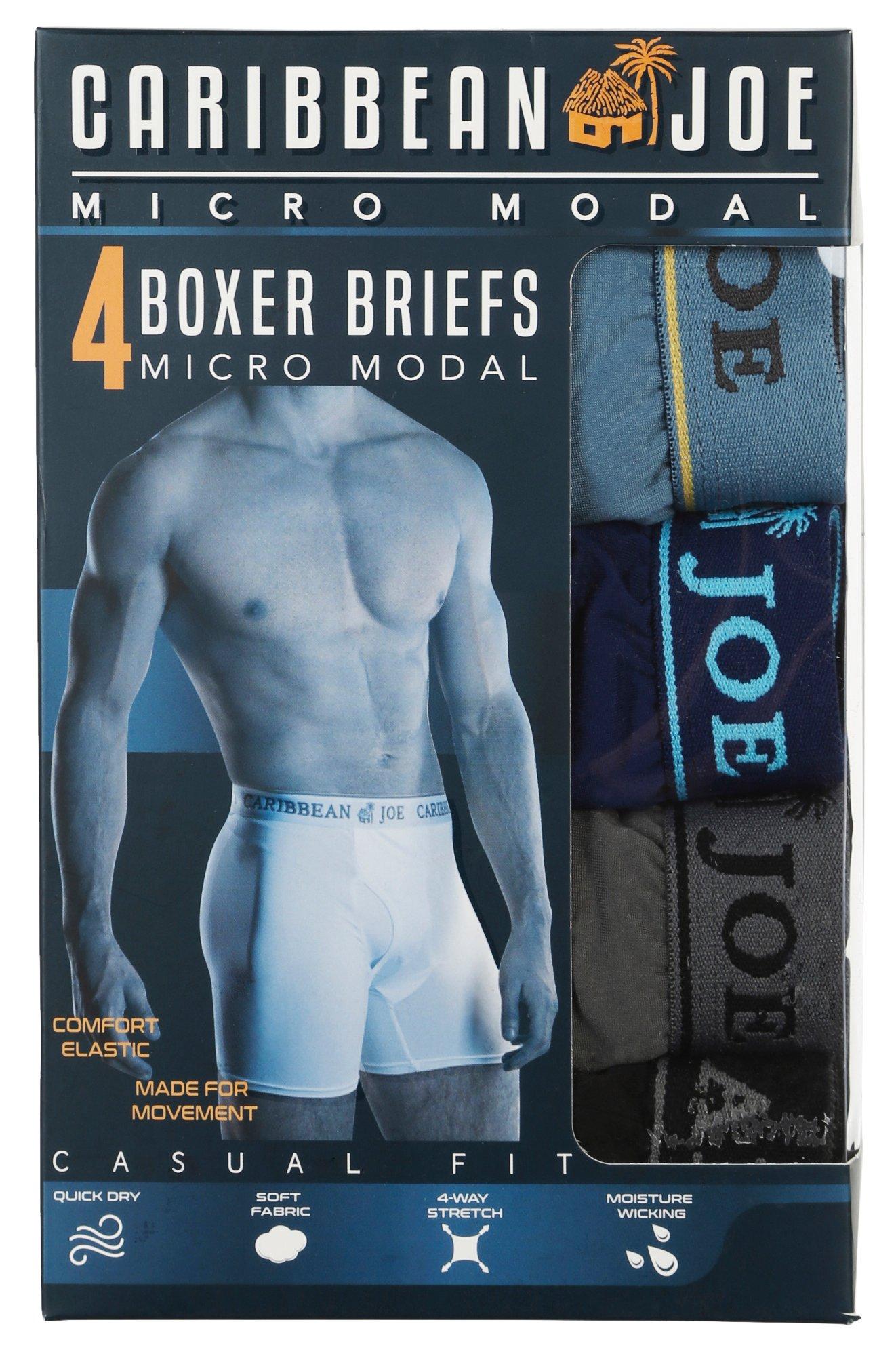 caribbean joe boxer briefs