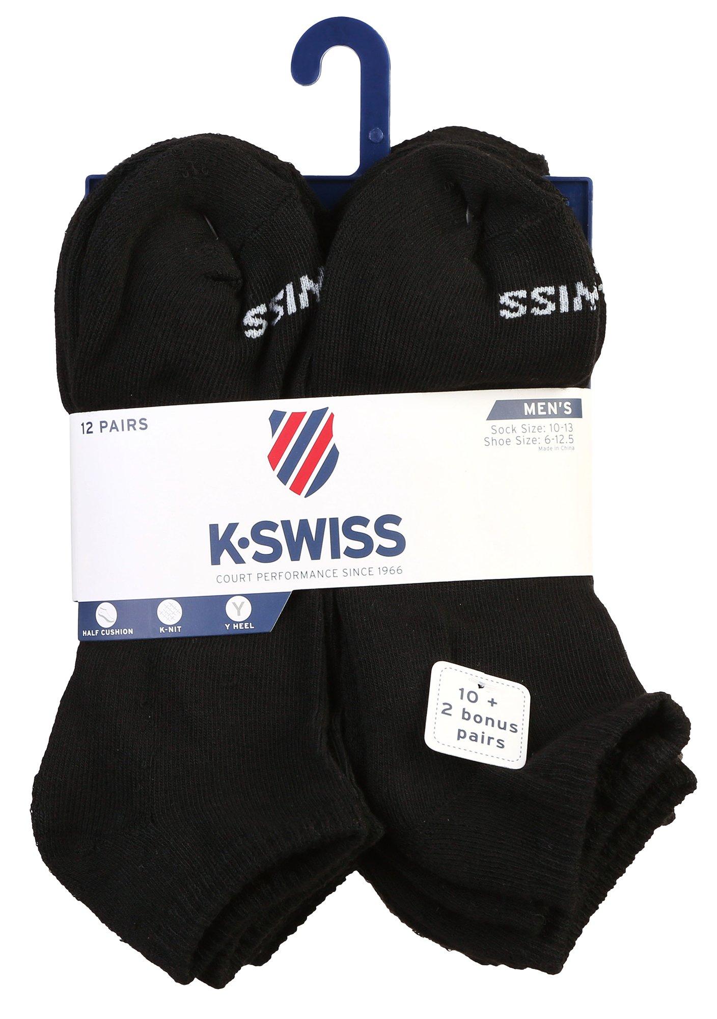 k swiss no show socks