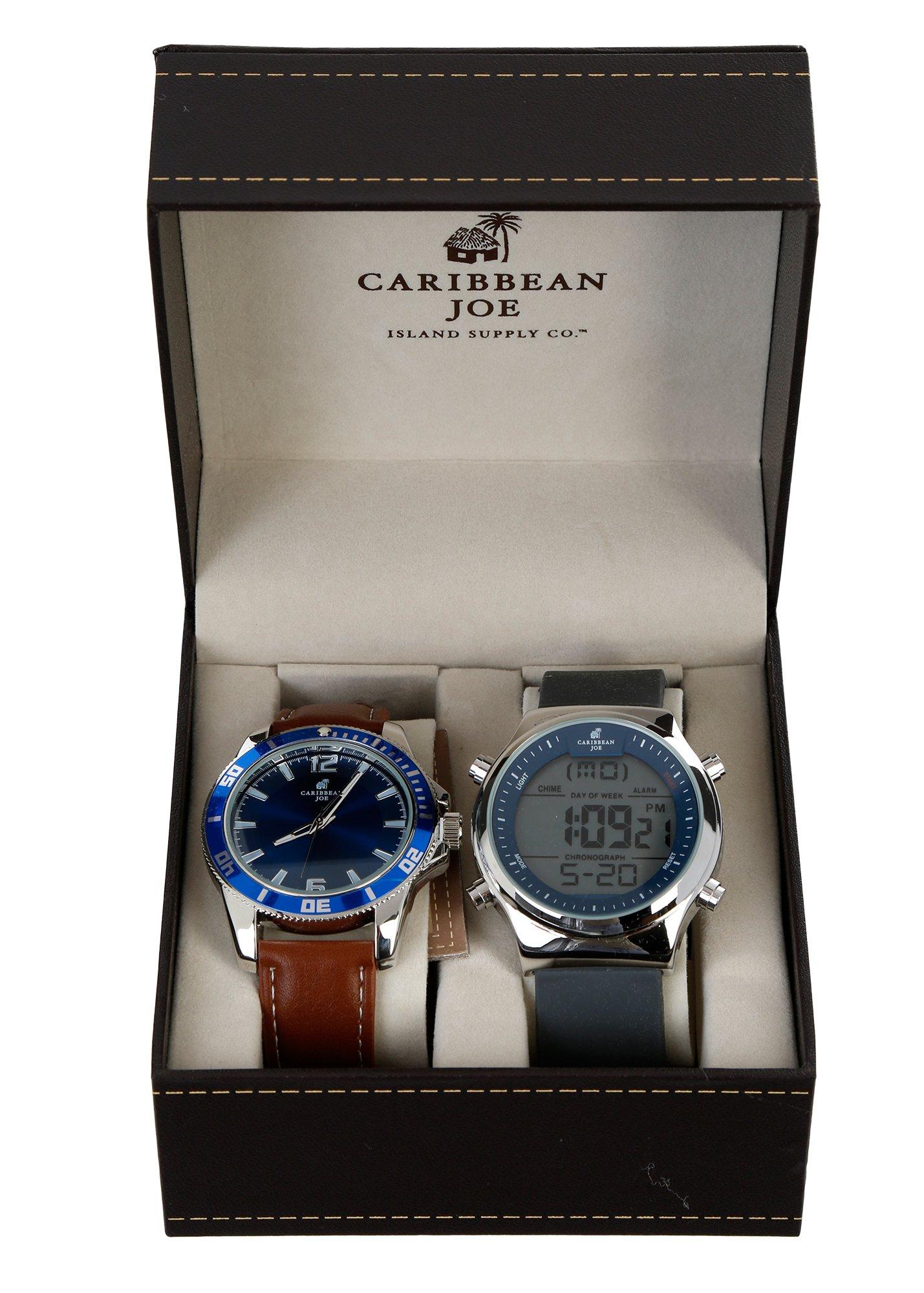 caribbean joe men's watch