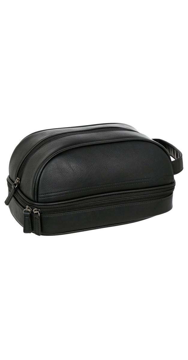 samsonite leather flapover