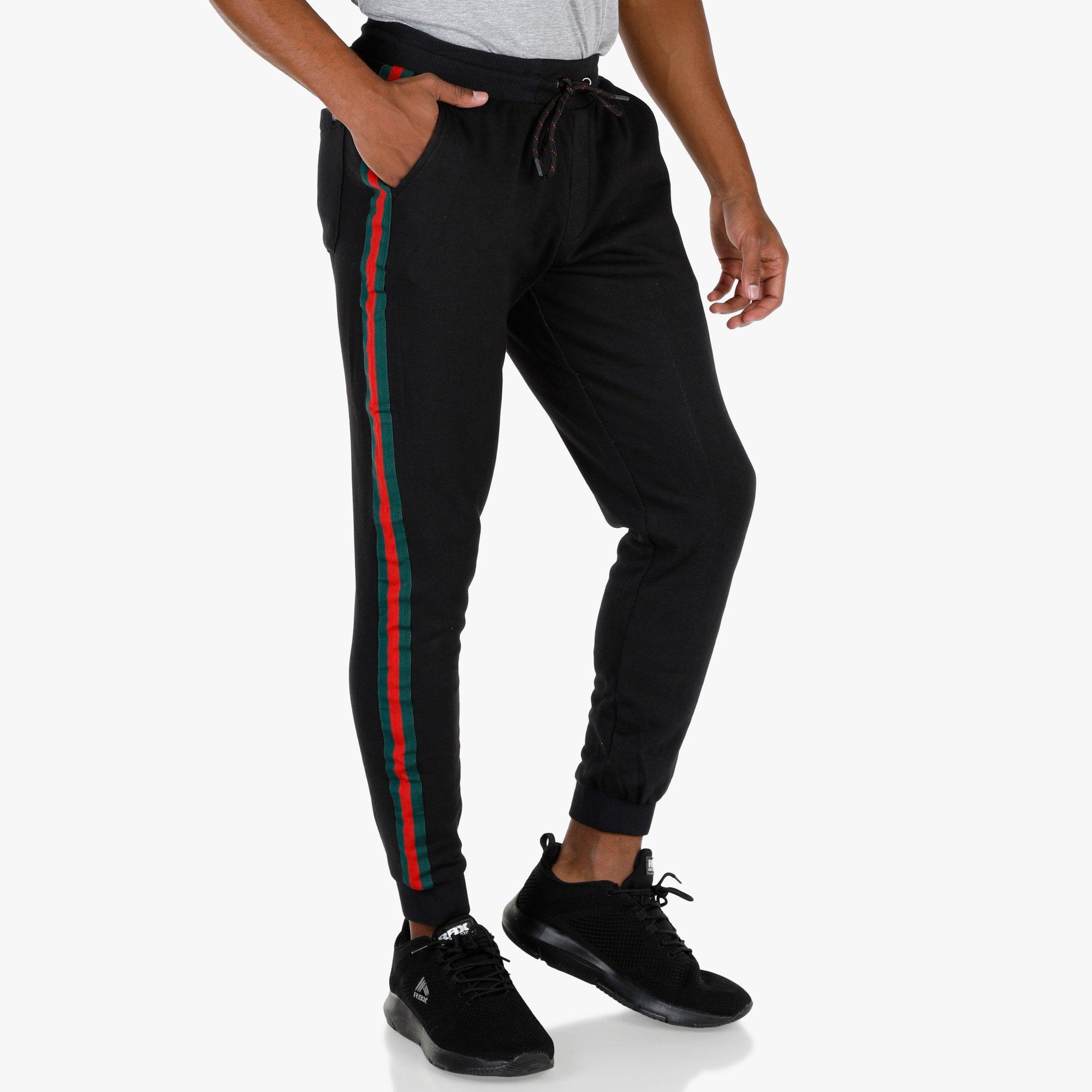 black gucci joggers