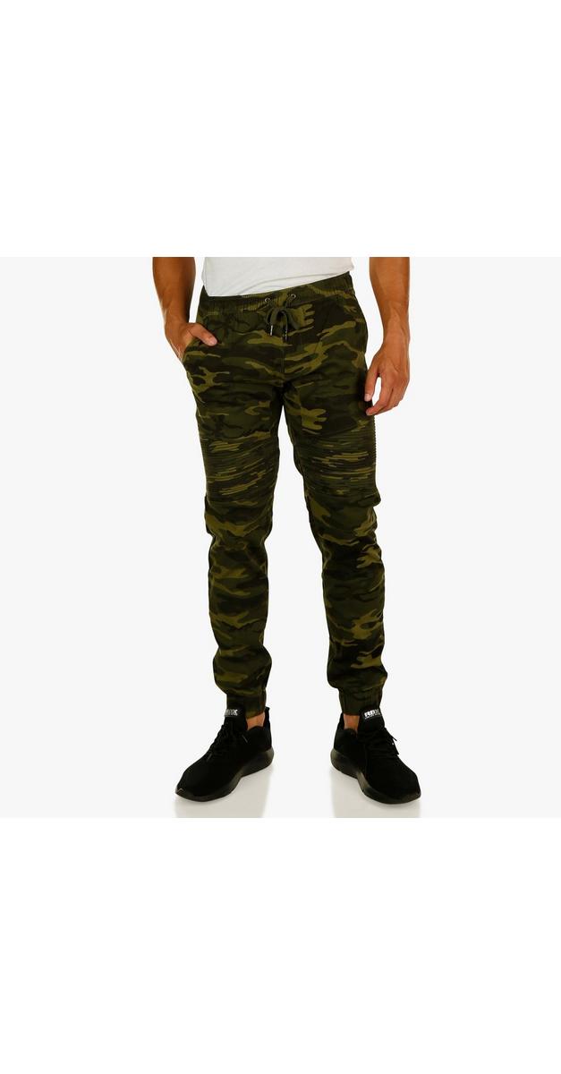 camo print joggers