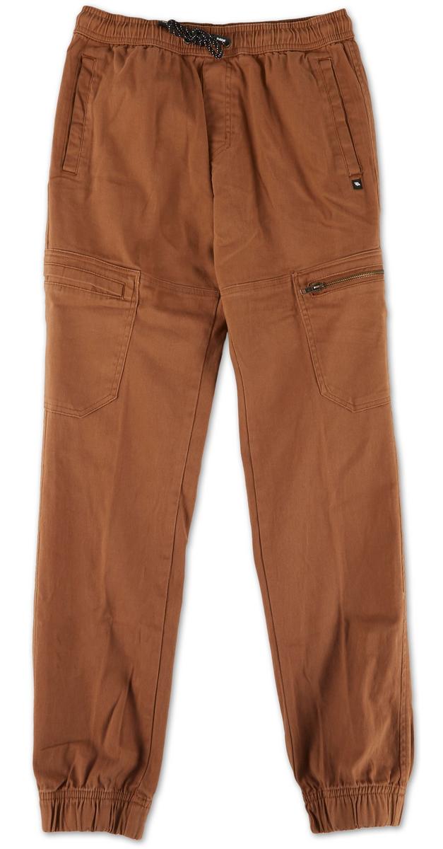brown chocolate joggers