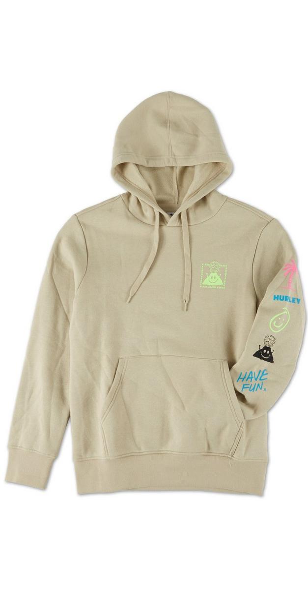 tan graphic sweatshirt