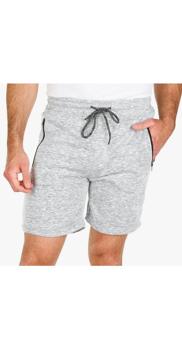 Men's Comfort Stretch Knit Shorts - Grey | Burkes Outlet