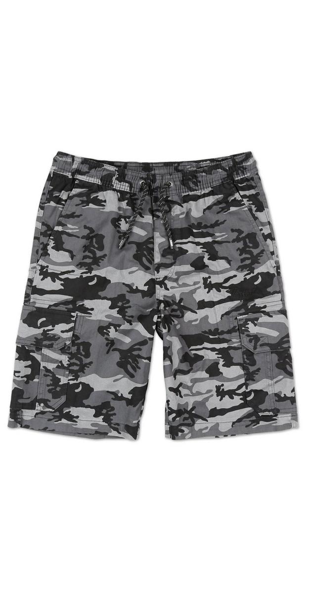 mens black cargo shorts