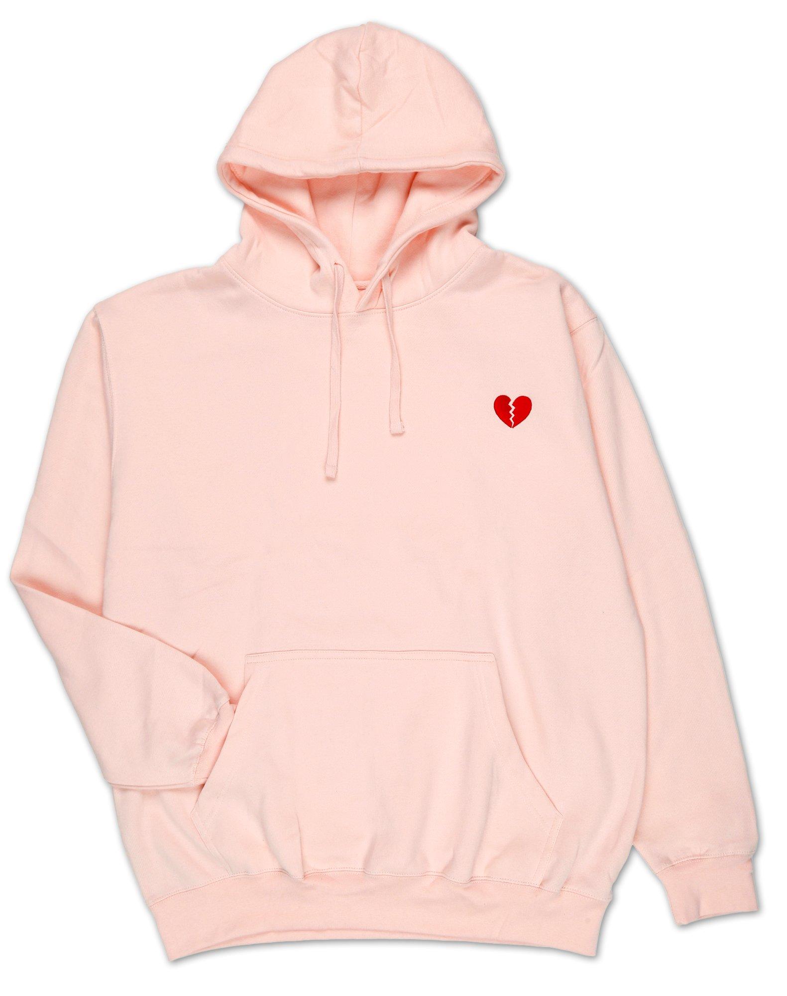 pink graphic hoodie men's