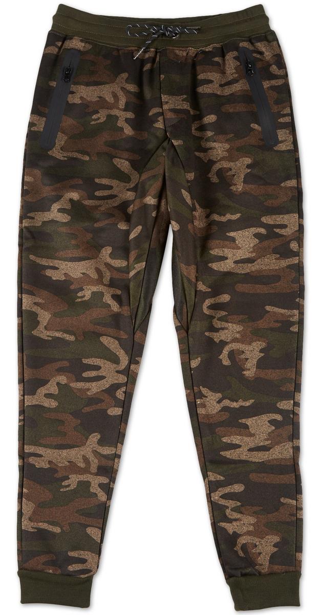 camo print joggers