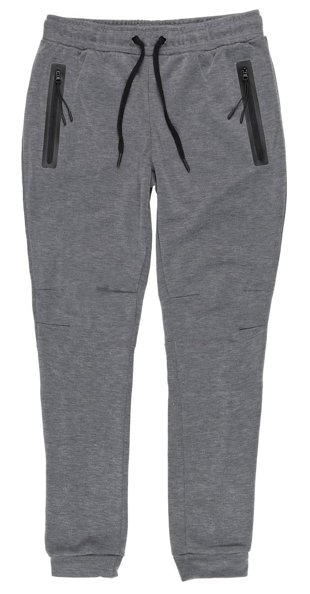 Men's Zip Pocket Joggers - Charcoal | Burkes Outlet