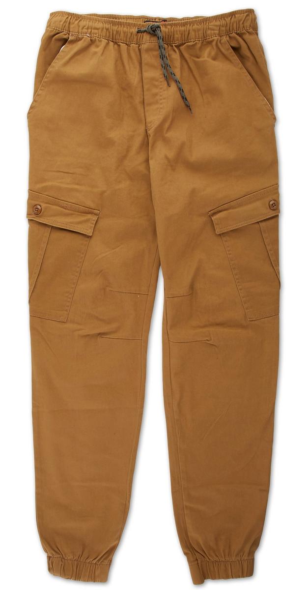 cargo twill joggers