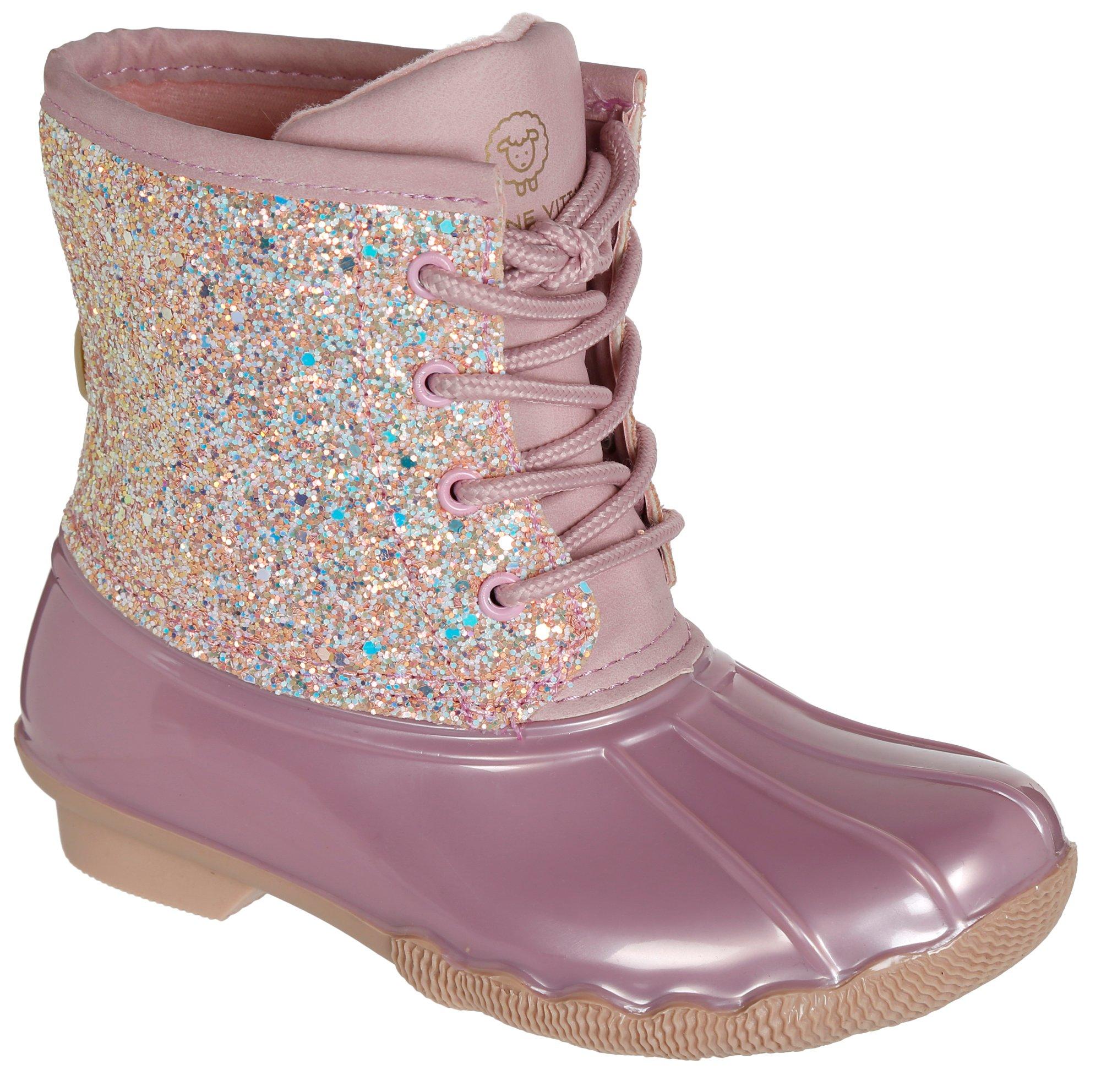 girls duck boots
