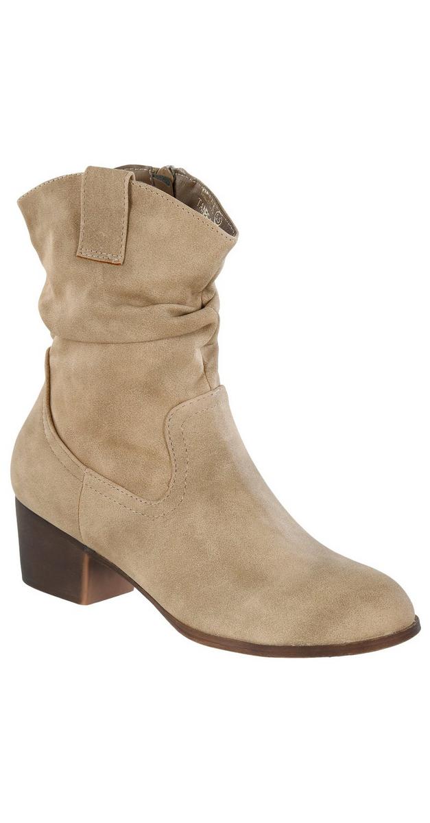 bebe savita slouch bootie