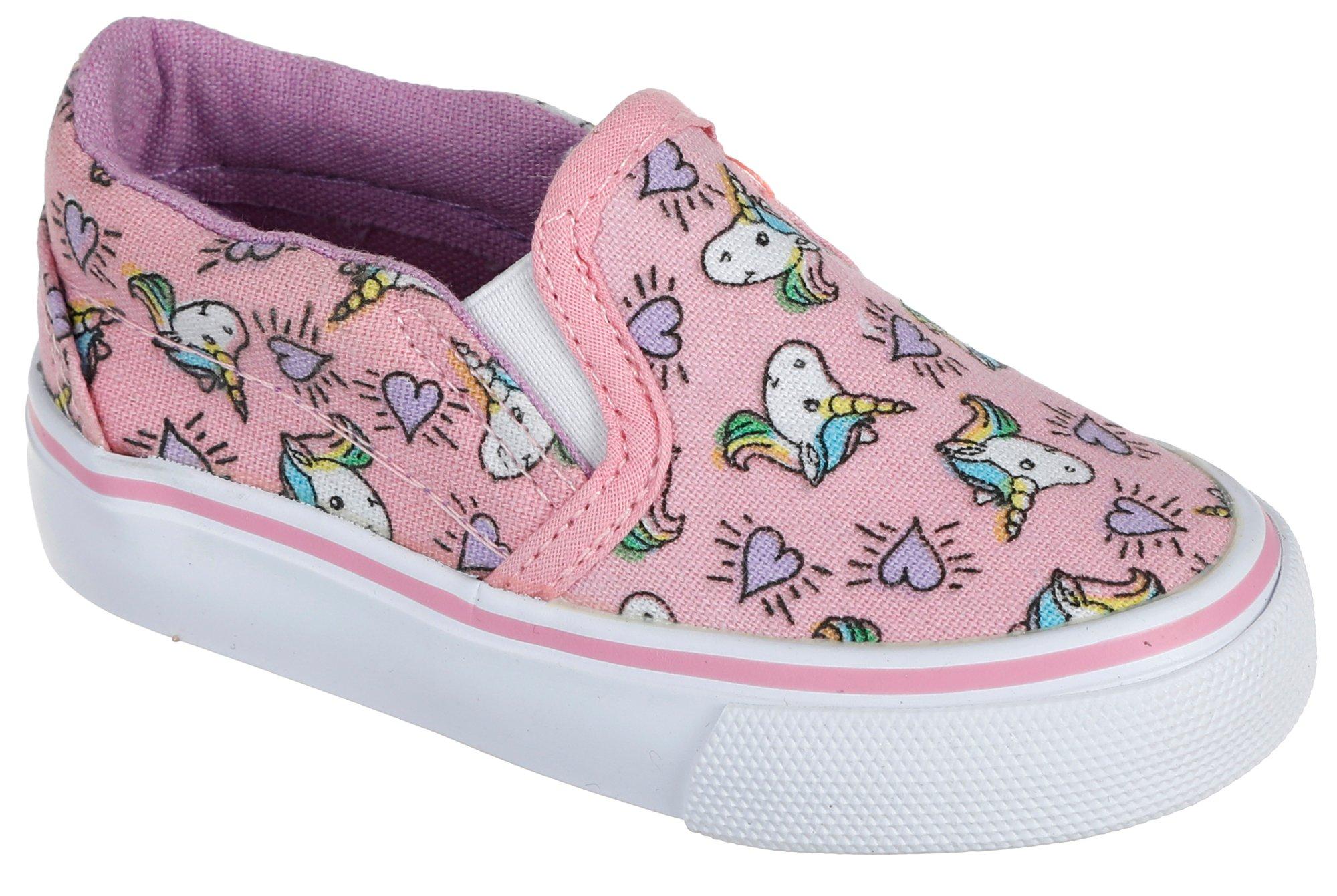 unicorn slip on shoes