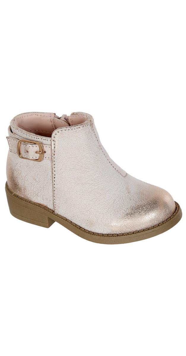 womens rose gold booties