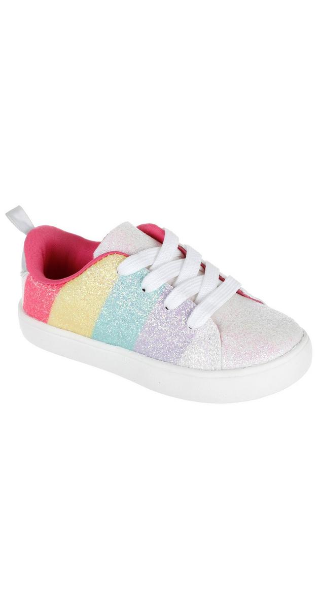 Toddler Girls Rainbow Sneakers - Multi | Burkes Outlet