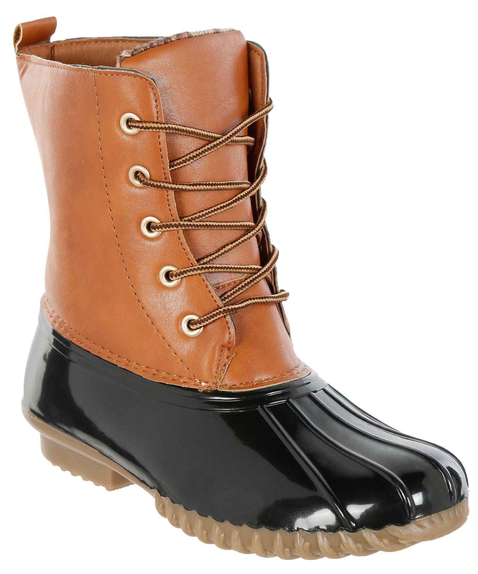 pearl duck boots