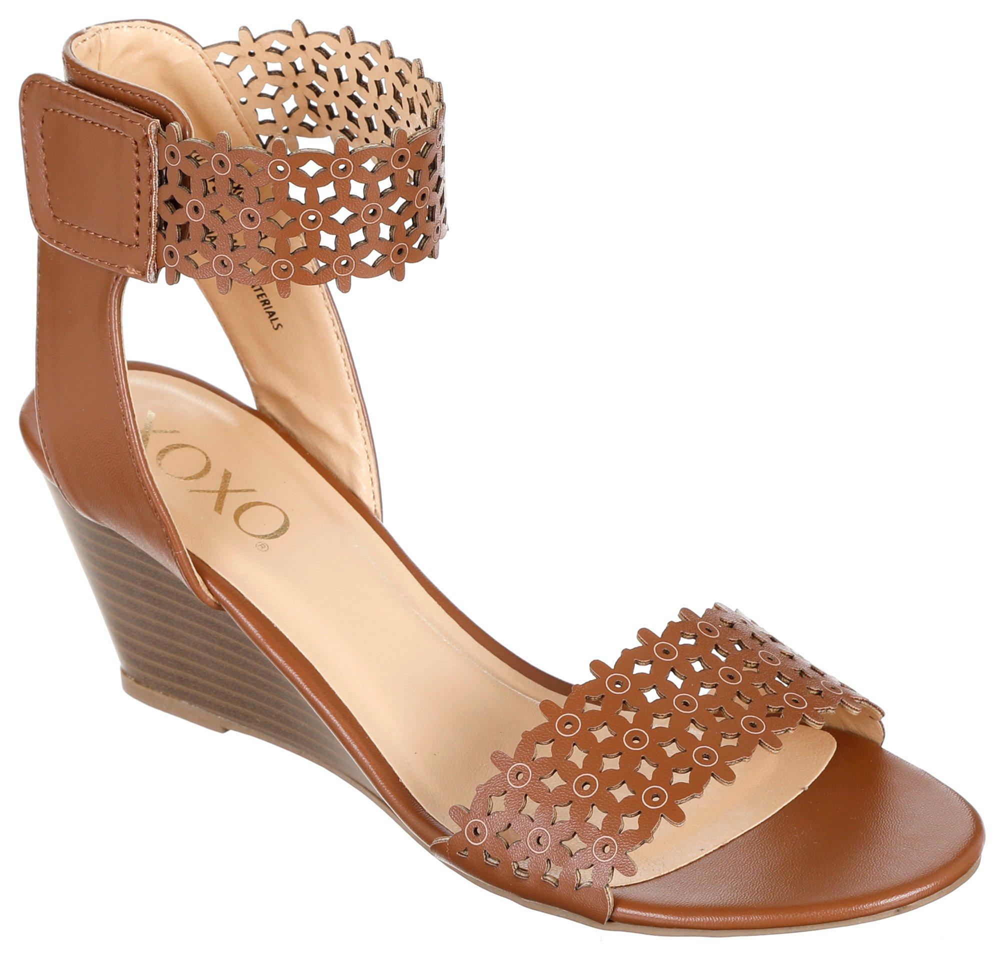 xoxo sadler wedge sandals