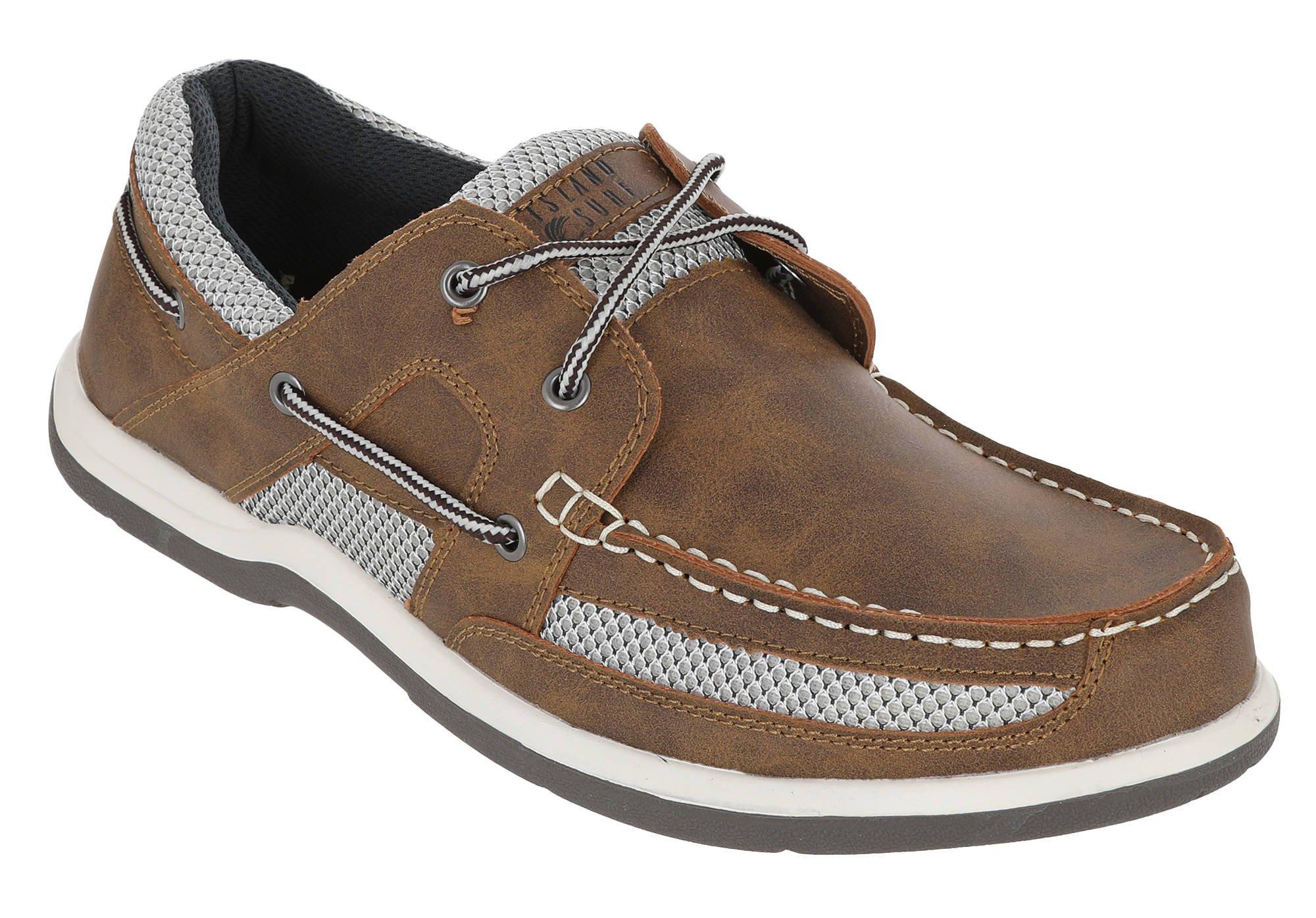 Men's Lace-Up Boat Shoes | Burkes Outlet