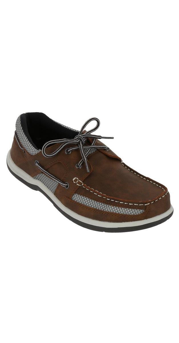 Men's Waterproof Boat Shoes Brown Burkes Outlet