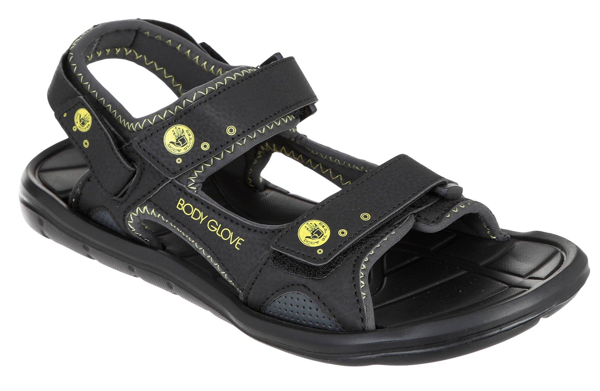 Men's Trek River Sandals - Black | Burkes Outlet