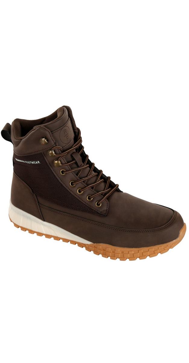 leather out door boots