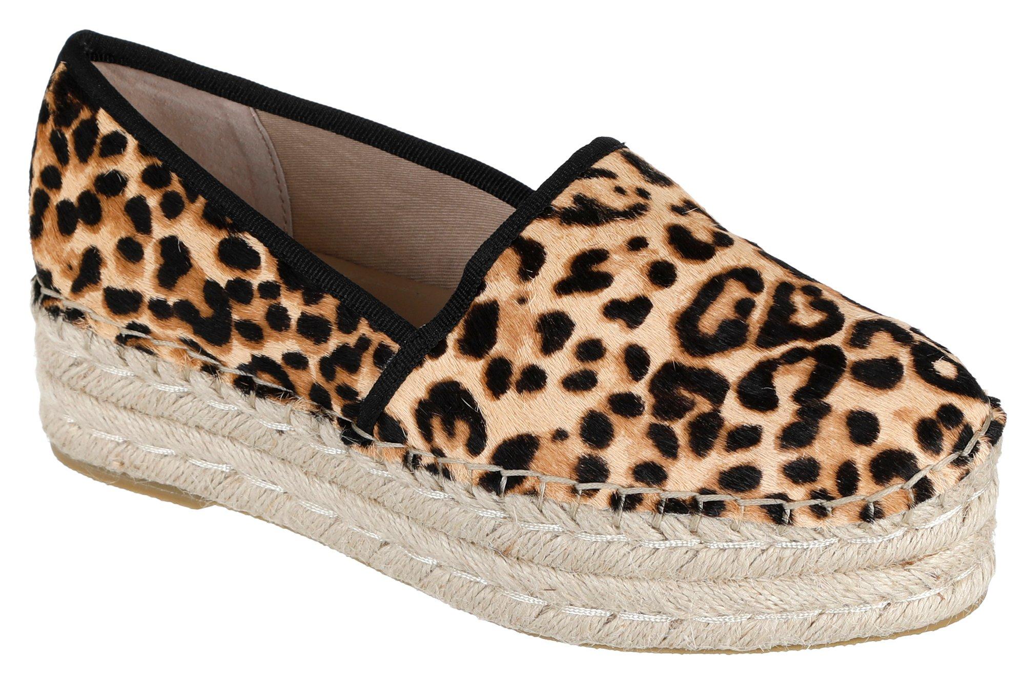 leopard espadrilles