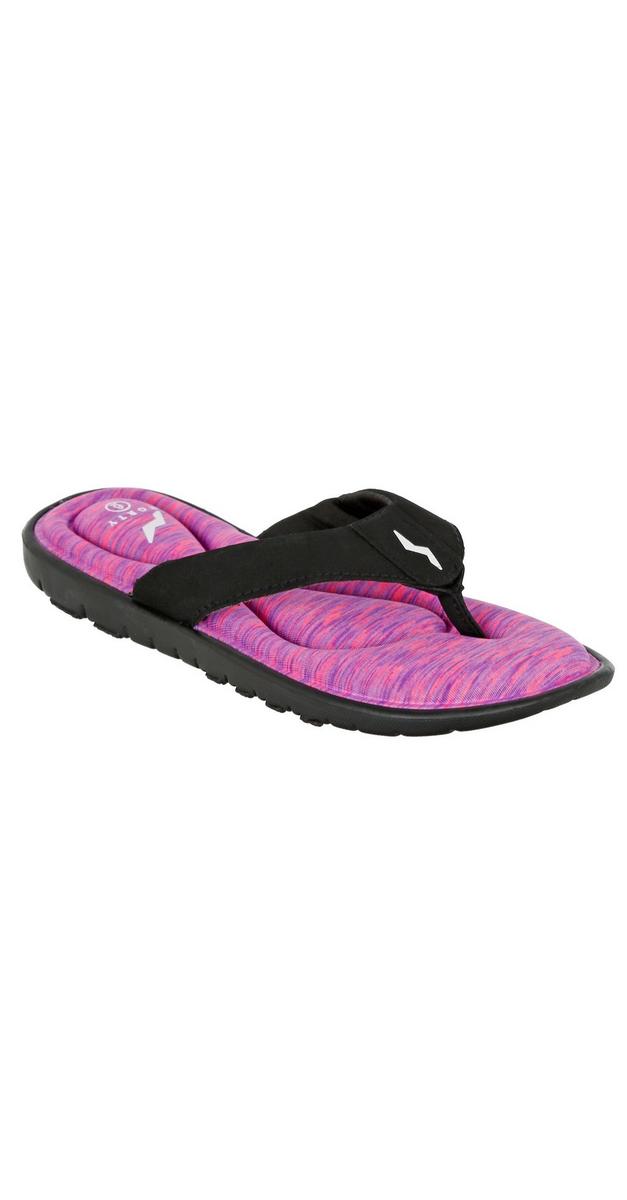 women's memory foam flip flops