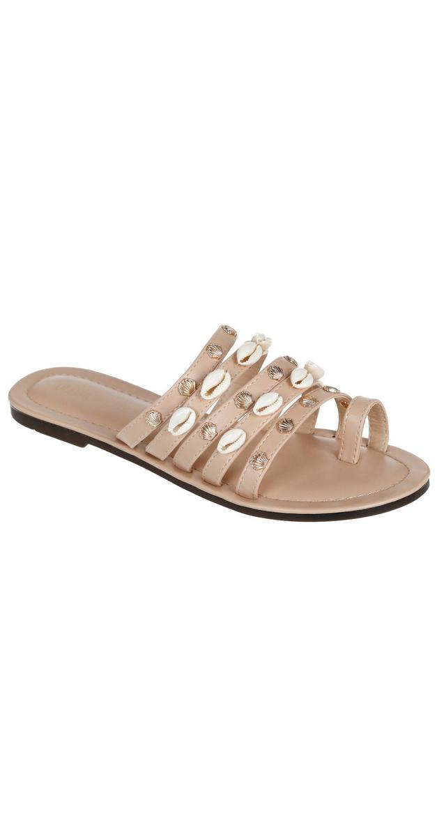 tan slides closed toe