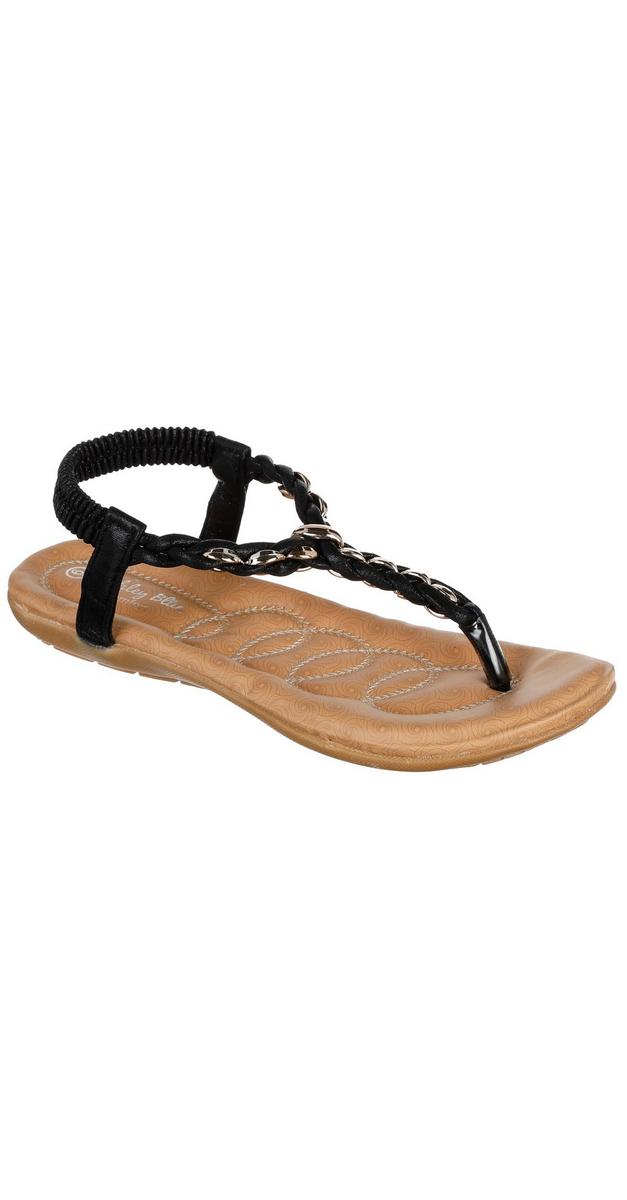 nakd cross braided footbed
