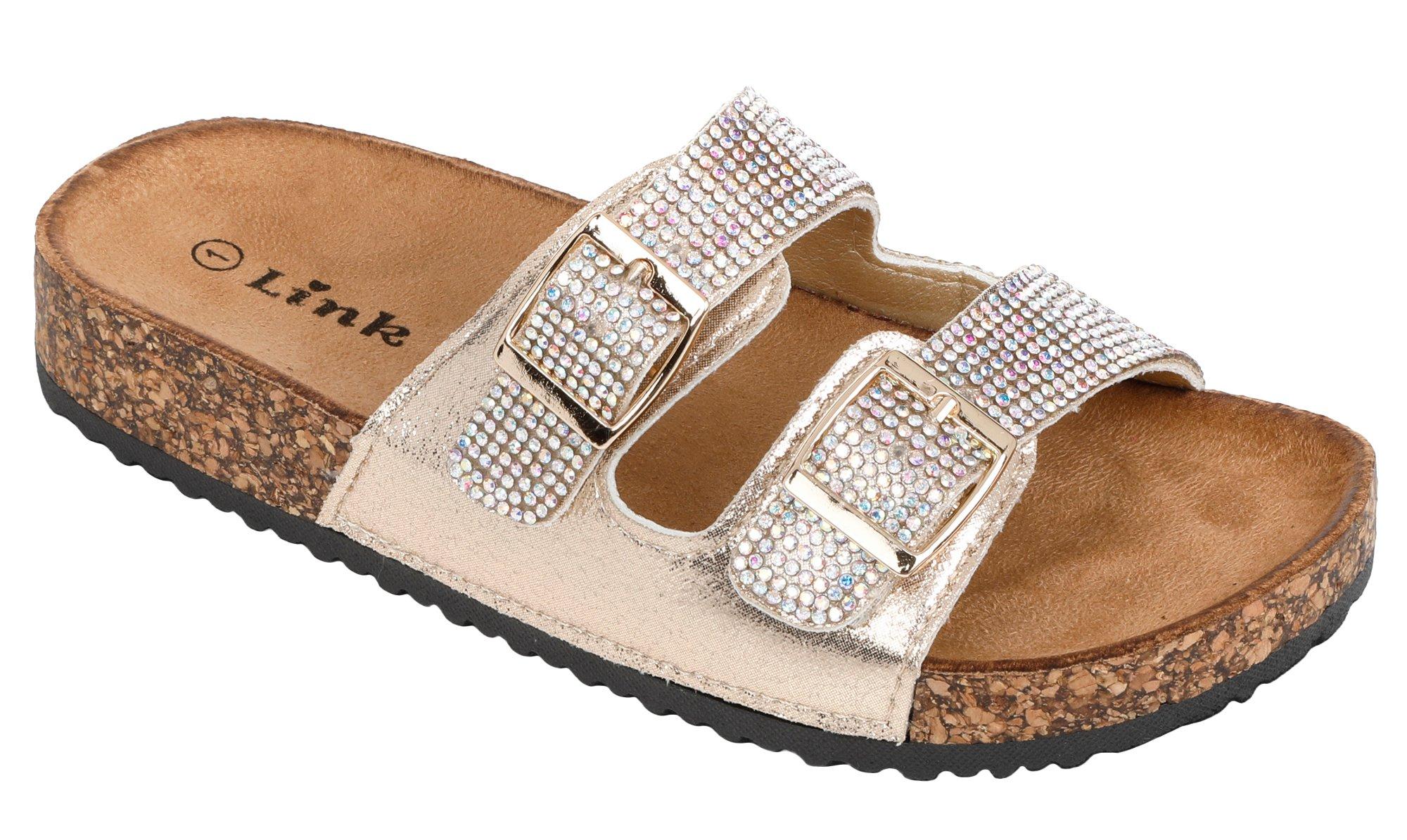 girls buckle sandals