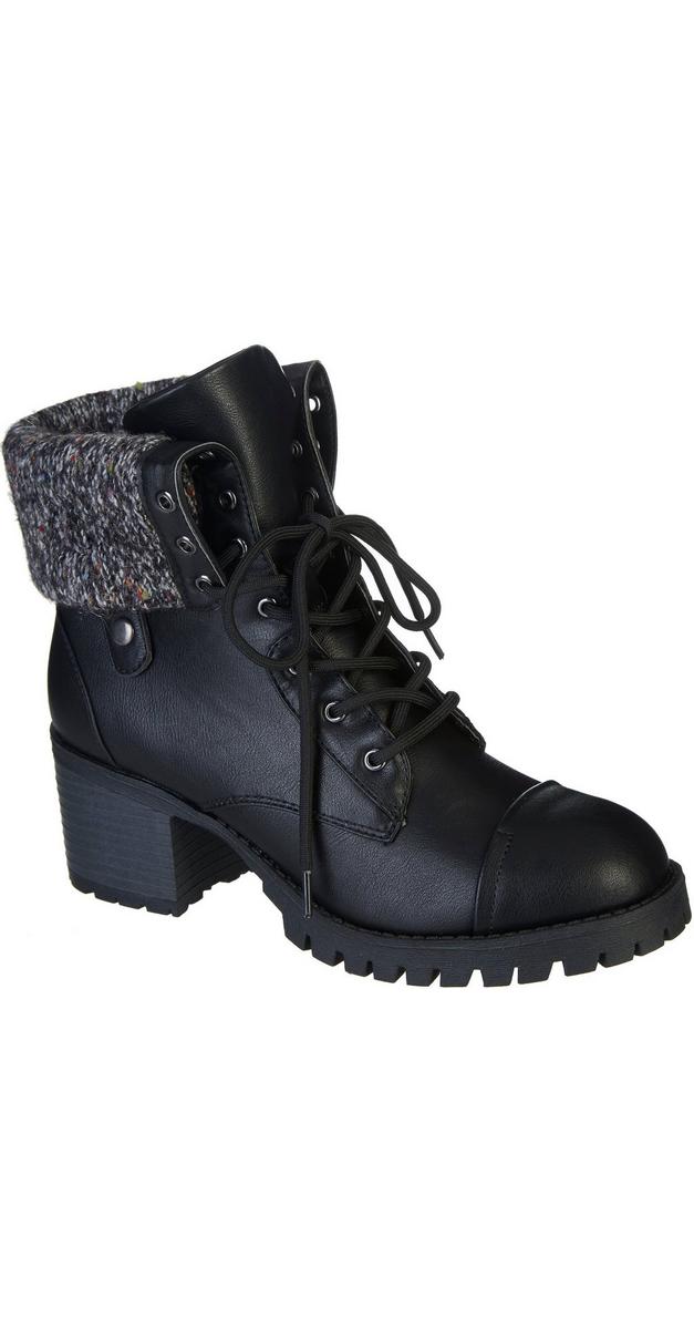 Women�s Chief Midi Boots Black Burkes Outlet
