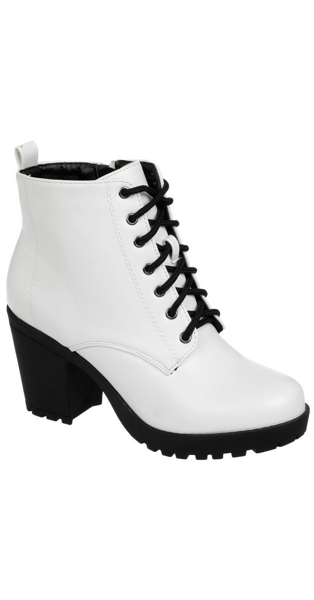 belk white combat boots