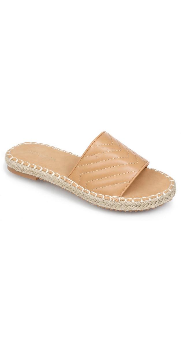 tan slides womens
