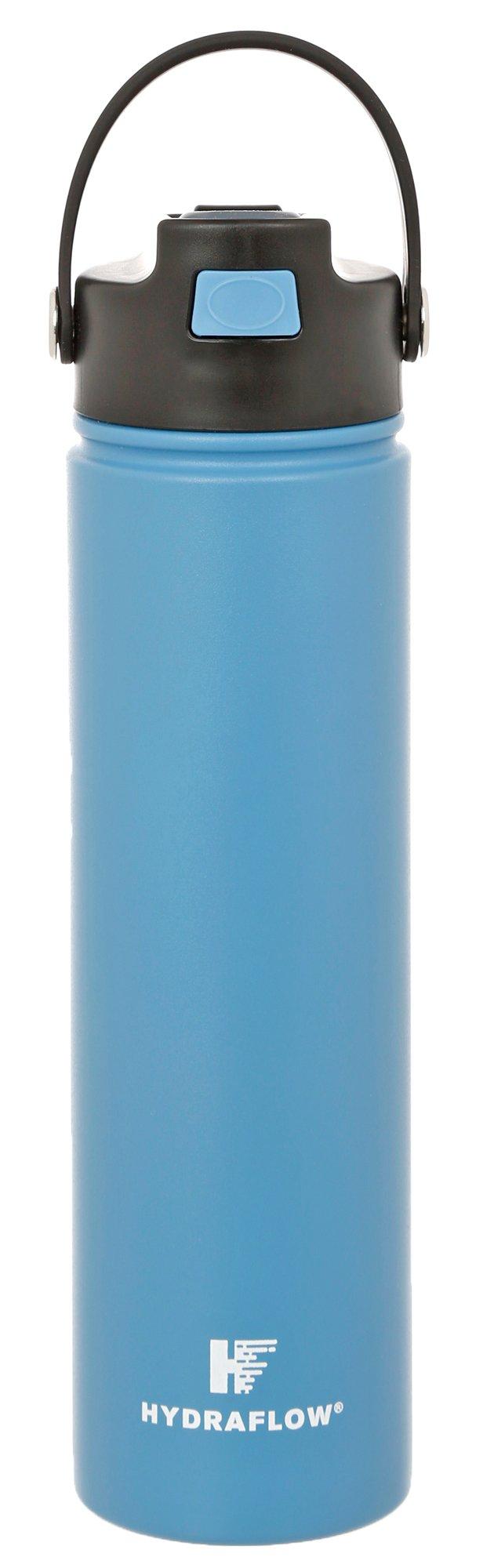 HYDRAFLOW HYBRID 25 oz Insulated Triple Wall Copper Lined Water Bottle w// Straw