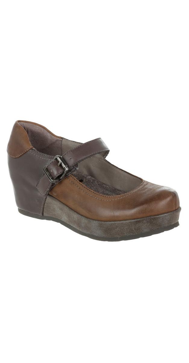 Women�s Buckley Clog Shoes Brown Burkes Outlet