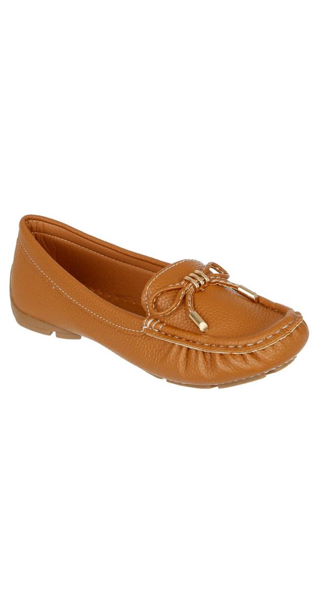 faux leather loafers womens