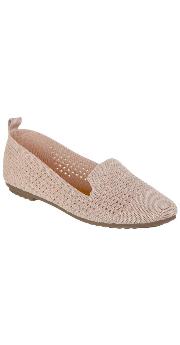 Women's Mesh Knit SlipOn Shoes Tan Burkes Outlet