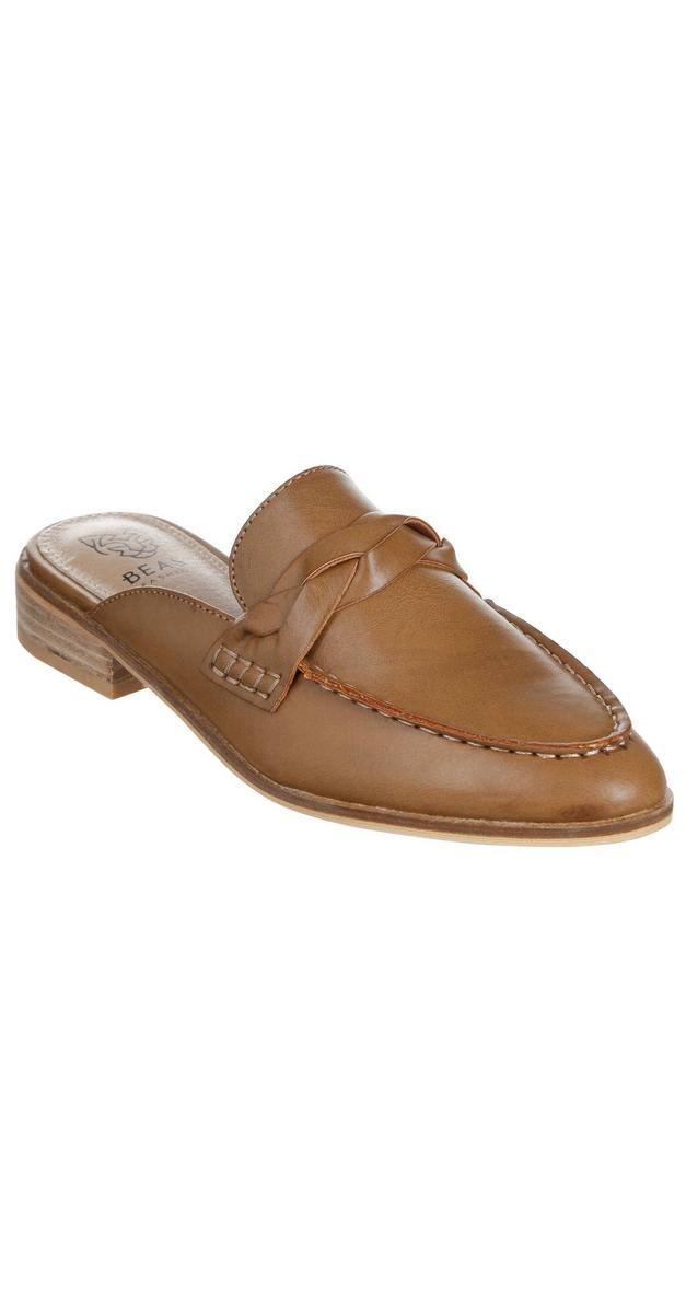 Women's Casual Loafer Mule - Taupe | Burkes Outlet