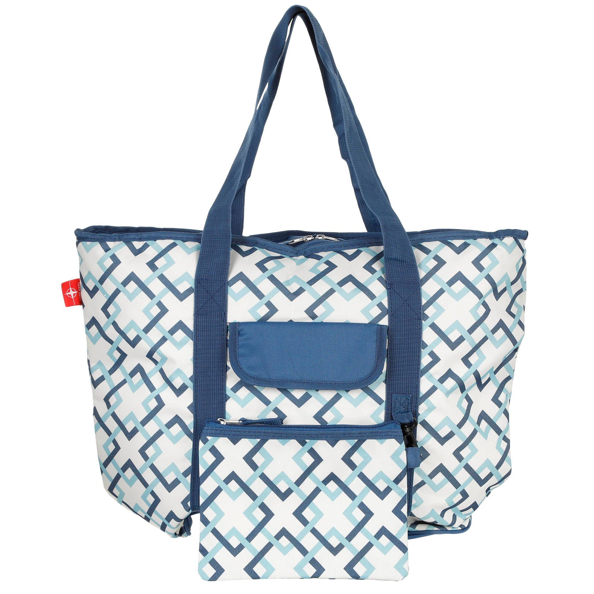 insulated beach tote