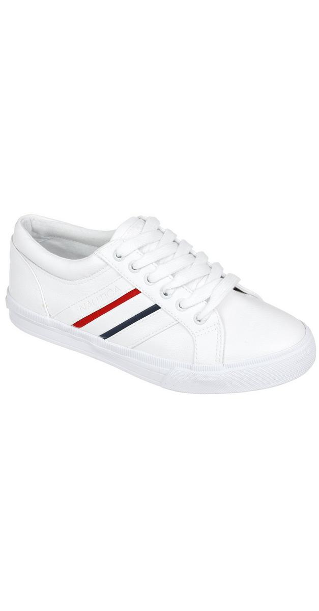 Women's Casual Tennis Shoes - White | Burkes Outlet