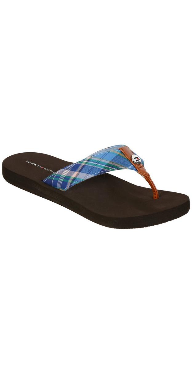 fabric thong sandals